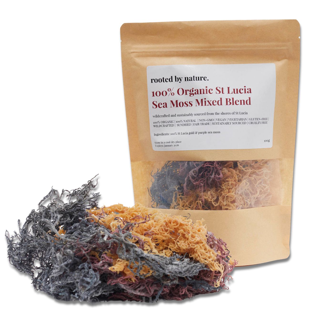 Raw Full Spectrum Mixed Sea Moss Dried