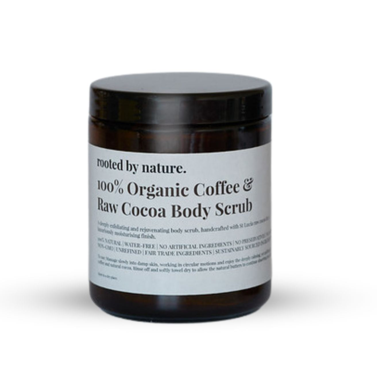 Organic Coffee & Raw Cocoa Body Polish Scrub