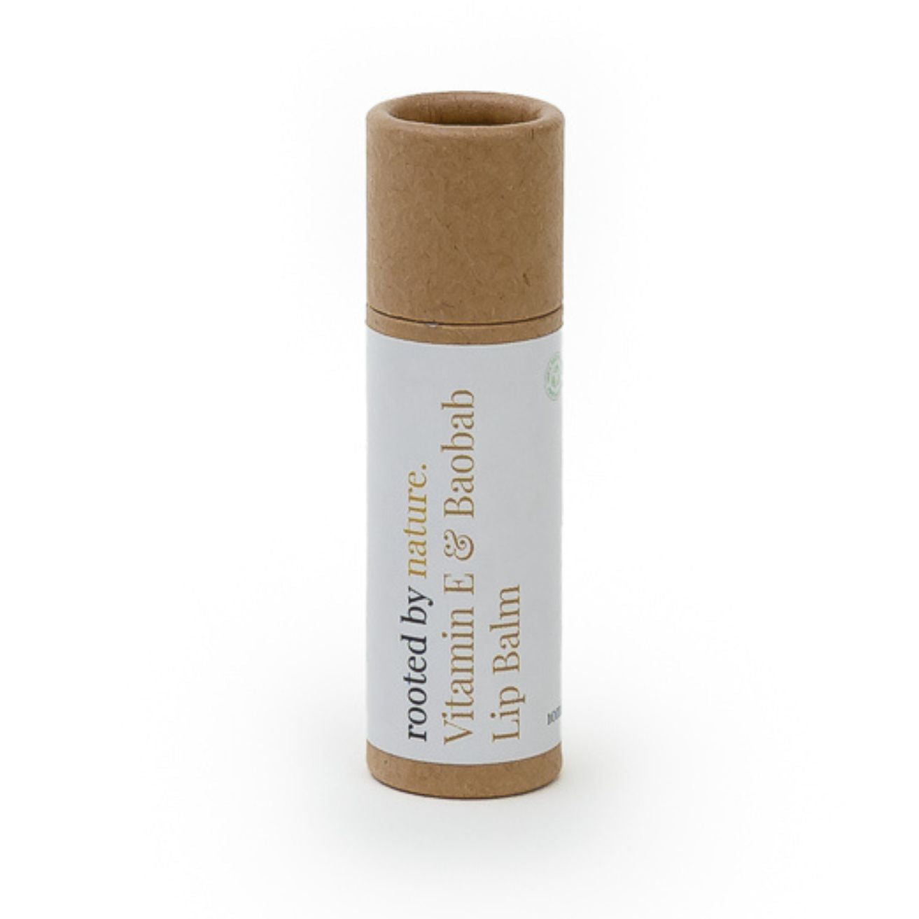 Organic Vitamin E & Baobab Lip Balm tube